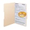 Smead Top-tab Folders, 3/4" Exp, 1 Fastener/Pos 1, Lgl, 50/BX, MLA PK SMD19534 - alternate 1
